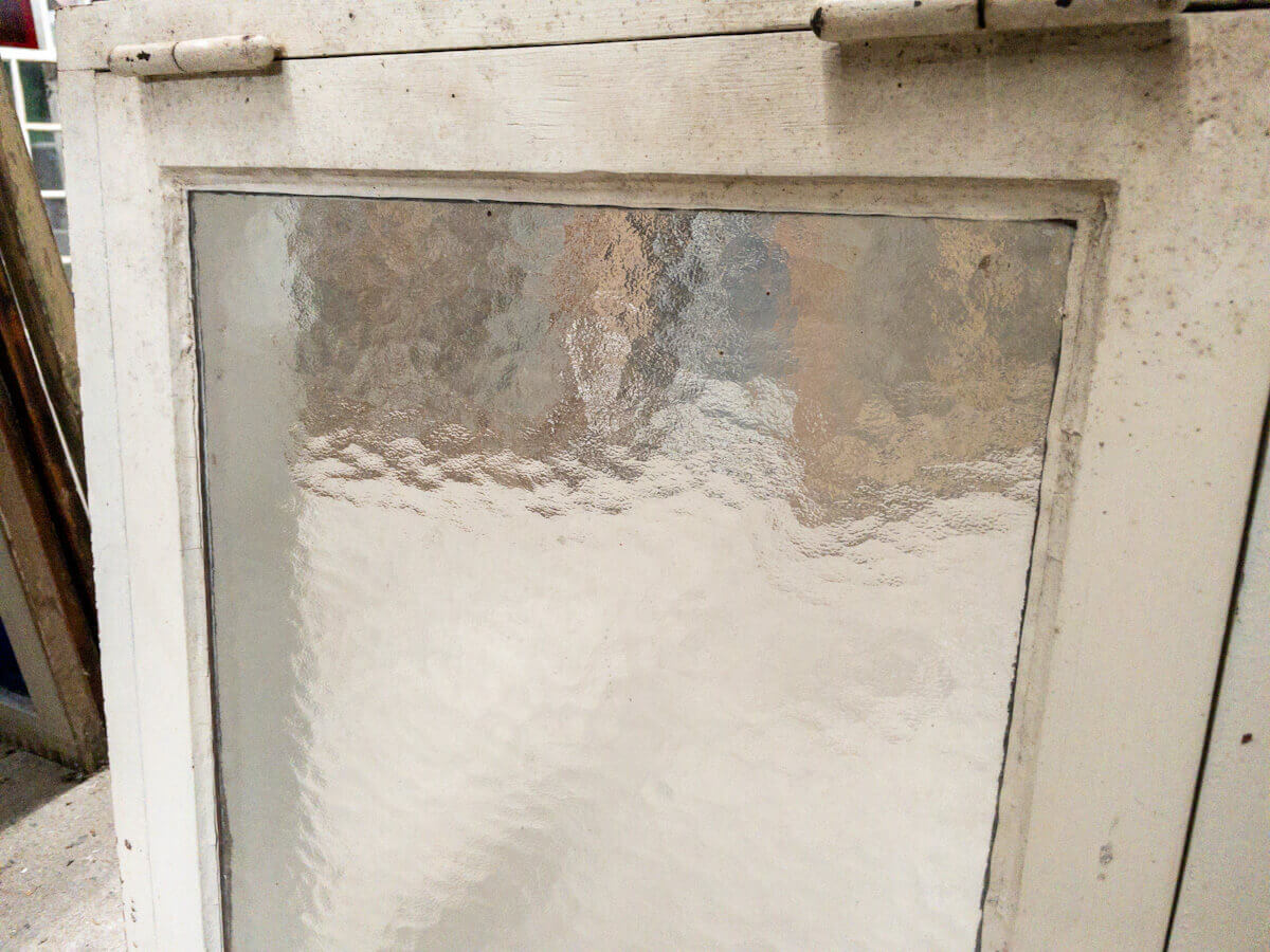 1-fags vindue m. matteret glas og forsats