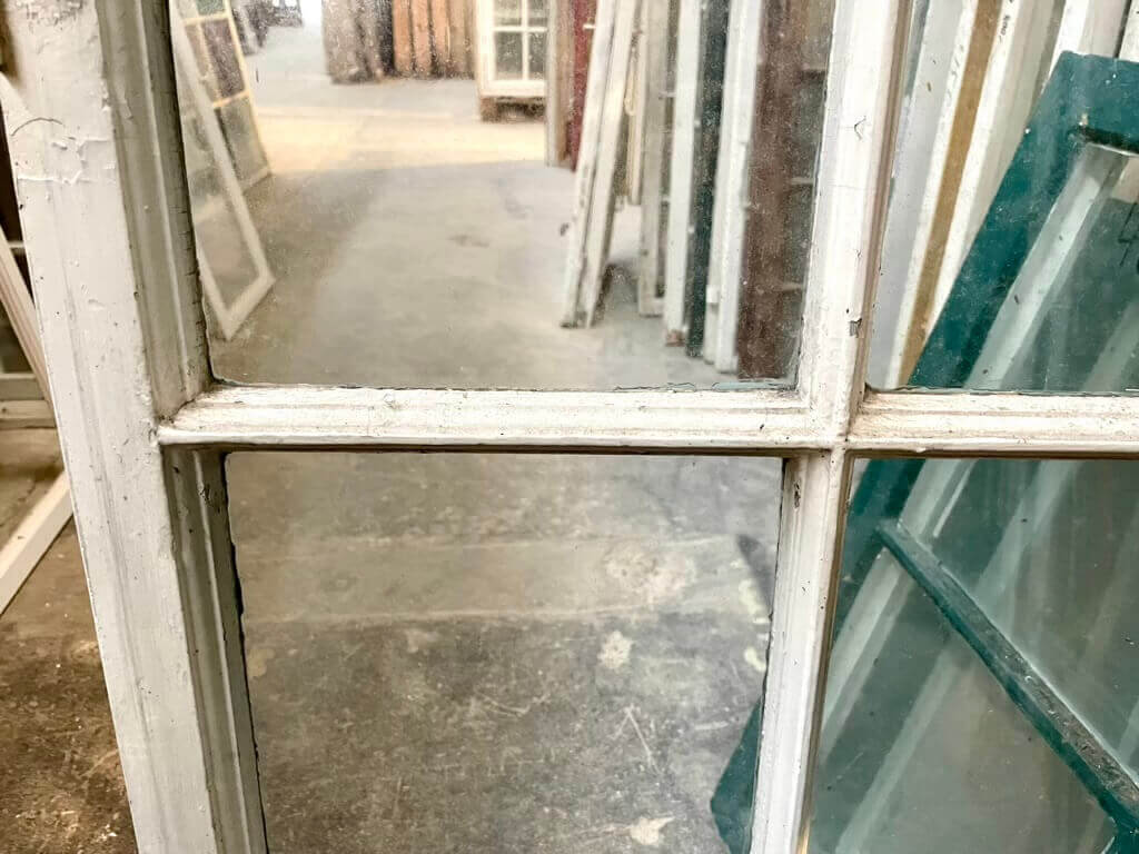 Klassisk 6-ruders vinduesramme i kernetræ