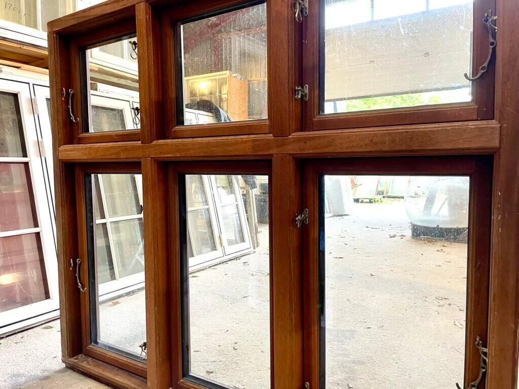 Stort 3-fags Dannebrogsvindue m. termo