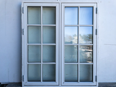 2-fags sprosset vindue m. dobbelt termoglas