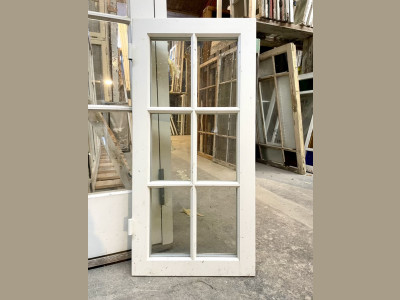 2-lags vinduesramme m. smalle sprosser