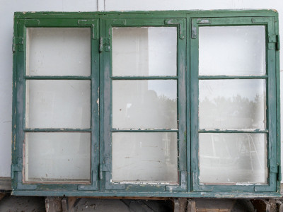 3-fags bondehusvindue m. 3-ruders-vindue