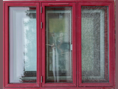 3-fags termovindue i træ/alu