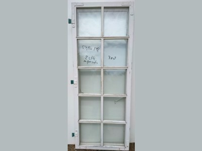 10-ruders sprossevindue inkl. forsatsvindue