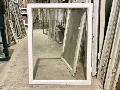 Almindelig forsatsramme m. kittet rude