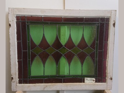 Lille blyindfattet vindue