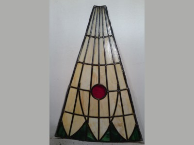 Blyindfattet glas - ca. 1920