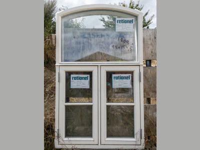 Buet 2+1-fags vindue fra Rationel; nyt og ubrugt