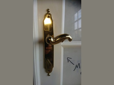 Dørgreb i messing