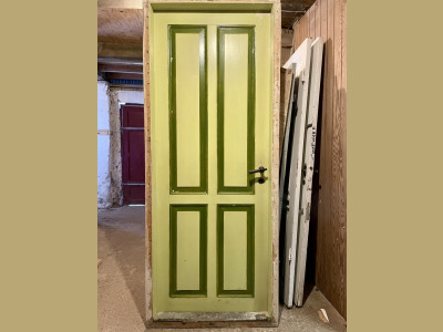 Fin, original Dannebrogsdør m. karm