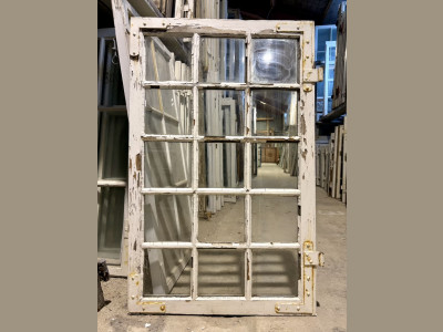 Fin, original vinduesramme m. 15 ruder