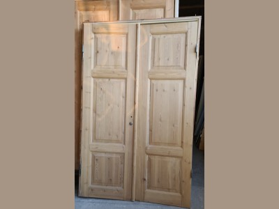 Fløjdør/dobbeltdør m. karm