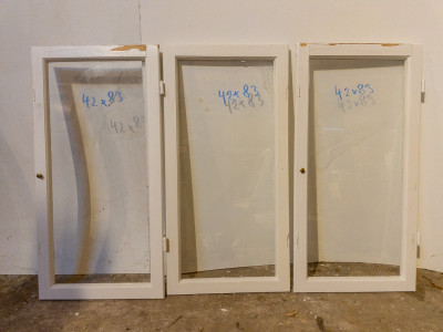 Forsatsvinduer, 42x83