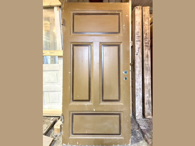 Fyldningsdør m. meget smukke fyldninger