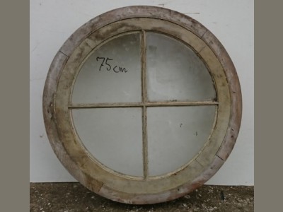 Rundt 4-ruders sprossevindue