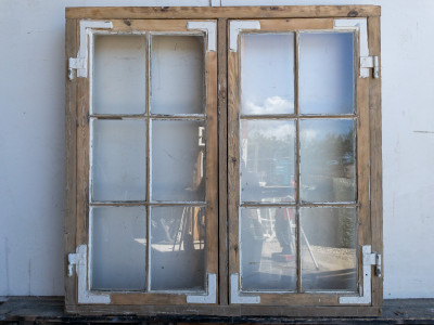 Klassisk 2-fags bondehusvindue