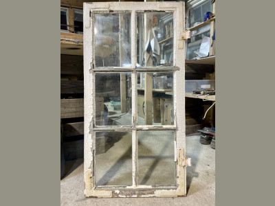 Lille 6-ruders vindue til istandsættelse