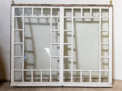 Mange-rudet, større tidl. verandavindue