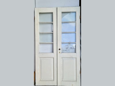 Udvendig dør m. glas