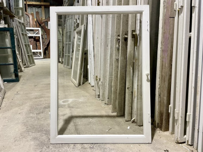 Mindre forsatsramme m. float-glas