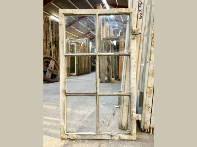 Original 6-ruders, kittet vinduesramme