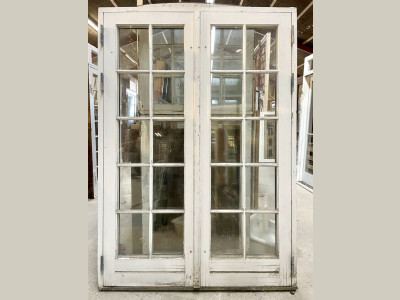 Original, dobbelt terrassedør fra Bøjsø