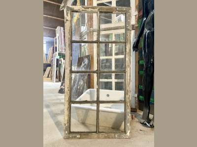 Original, mindre 8-ruders vinduesramme