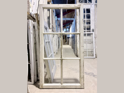 Smuk, original forsatsramme m. seks ruder