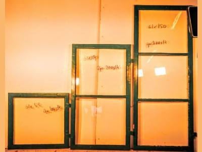 Smukke Grønne rammer i fire størrelse