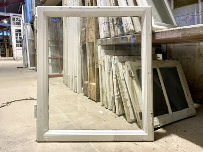 Smukt, trukket glas i forsatsramme