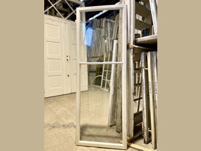 Stor 2-ruders forsatsramme m. trukket glas